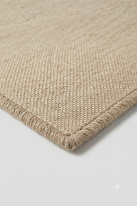 Tapis en laine tissé à la main de qualité supérieure avec un motif en chevron, tapis texturé contemporain pour la décoration de la maison - Product Image 4