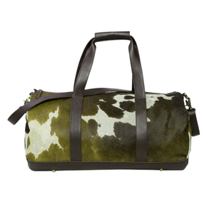 Bolsa de Viaje de Cuero con Pelo de Vaca, Hecha a Mano, Ligera, de Gran Capacidad, Personalizada - Product Image 3