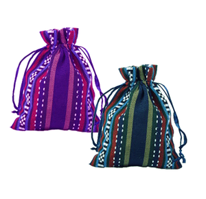 Jute Pouch <b>Bag</b> with Color Printing Drawstring Tote <b>Bags</b> <b>Gift</b> <b>Bags</b> Cheap Price High Quality Product Manufactured in India - Product Image 3