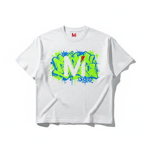 T-shirt Boxy Durable pour Homme en Coton Biologique, Coupe Ample, Épaules Tombantes, Style Streetwear, Personnalisable avec Logo Brodé, Uni et Vierge - Product Image 1