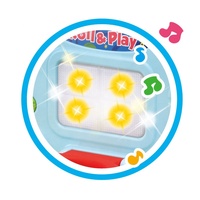 Ensemble de mini-paniers de basket réglables en plastique à piles avec effets sonores et lumineux, jouet sportif pour jeu d'imitation D.J. Jouets pour enfants