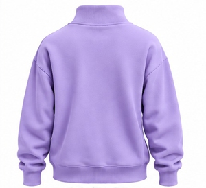 Sudadera Deportiva Index Sportswear, Cuello Alto, Color Morado, Manga Larga, Felpa, Informal, para Otoño, Adulto, Largo Regular - Product Image 2