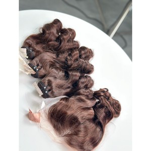 Cabello Humano Virgen Vietnamita Negro Natural Liso para Cierre 4x4 Pulgadas HD Pre-Desplumado Trama Única Venta al por Mayor - Product Image 4