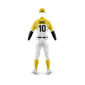 Low MOQ Custom Printing Blank Baseball Jersey Shorts Set Moisture Wicking Quick-Dry Soft Touch Anti-Bacterial 100% Polyester - Product Image 3