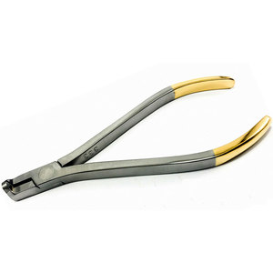 Pince perforatrice ergonomique à 3 mâchoires pour gaine dentaire, argentée, certifiée CE Classe I, perforateur orthodontique dentaire pour - Product Image 1