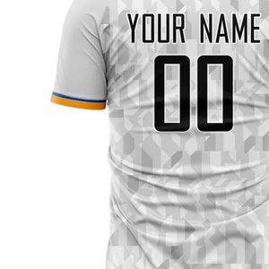 Maillot de football personnalisé pour équipe, vêtements de sport pour hommes, polyester à séchage rapide, sublimation, avec impression de nom et de numéro - Product Image 5