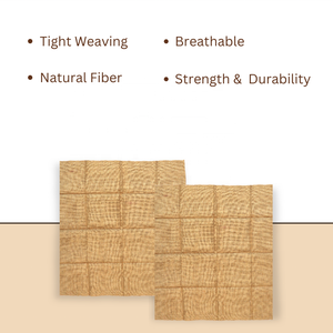 Rollo de tela de arpillera de yute de alta resistencia, tela Natural duradera fuerte de 12,59 oz de ancho para embalaje, envoltura para uso de tabaco - Product Image 6