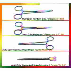 Kit de Disección de Precisión DR Instruments - Kit de Biología de 24 Piezas - 9 Tubos de Succión Frazier, Instrumento Médico - Product Image 3