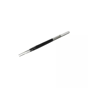 Pinzas para microtejidos DeBakey, de acero inoxidable con revestimiento negro, instrumento quirúrgico - Product Image 2