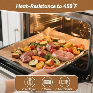 360 Fogli di Carta da Forno Non Sbiancata 30x40 cm, Antiaderente e Impermeabile, Pre-Tagliati per Cottura e Pasticceria - Product Image 3