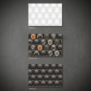 Prix de gros, ciment adhésif 30x45, carreaux muraux 3D, fourniture de matériaux de construction, 300x450, décoration de la maison, couleur, carrelage extérieur - Product Image 5