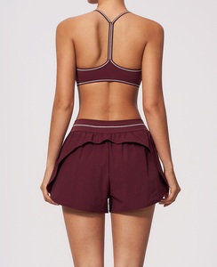 Vêtements de sport, vêtements de yoga, ensemble soutien-gorge et short, séchage rapide, respirant, ensembles de fitness pour femmes - Product Image 2