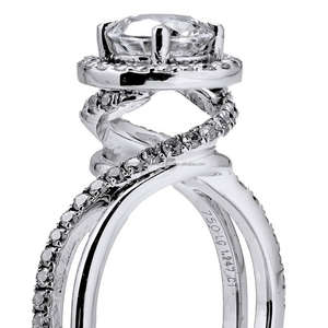 IGI/GIA Lab cultivé diamant blanc 14k mariage/bague de fiançailles Vintage unisexe coupe classique pour cadeau de fête d'anniversaire bagues fines - Product Image 2