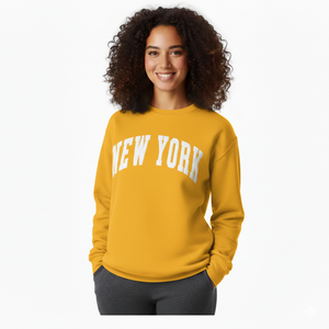 Sweat-shirts longs d'hiver personnalisés pour femmes en molleton avec logo frontal, mélange polyester-coton, vente en gros - Product Image 1