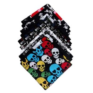 Custom Organic Cotton 100% Square Head <b>Bandana</b> Scarf Digital Fashion handmade Women <b>Men</b> Baby Wholesale Scarves - Product Image 1