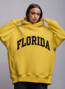 Nueva Sudadera con Capucha Oversize para Mujer, de Moda, para Invierno, Casual, de Forro Polar Suave, Manga Larga, Ajuste Holgado, Estilo Urbano, con Estampado Personalizado en la Parte Delantera - Product Image 5