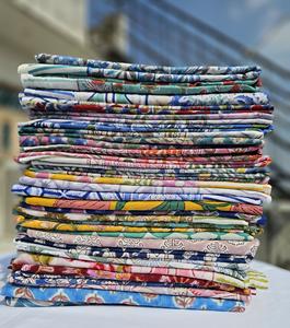 ผ้าซารองพิมพ์ลายบล็อกด้วยมือ ผ้าฝ้ายแท้ 100% ผ้าคลุมชายหาดเนื้อนุ่ม ผ้าคลุมบิกินี่สำหรับผู้หญิง ขายส่ง - Product Image 4