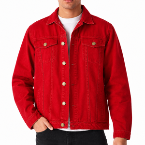 New 2026 Premium Quality Men Classic Black Jean <b>Jacket</b> Fashion Denim Coat OEM/ODM Manufacturer Wholesale - Product Image 4
