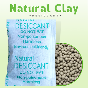 ดินเบนโทไนต์ดูดความชื้น 10 กรัม |   สารดูดความชื้นมอนต์มอริลโลไนต์สำหรับอาหาร อุปกรณ์อิเล็กทรอนิกส์ และการจัดเก็บในบ้าน |   ชุดผลิตภัณฑ์รักษ์โลก - Product Image 2