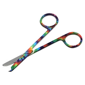 กรรไกรตัดไหมเย็บแผล ขนาด 4.5 นิ้ว ปลายแหลมแบบตะขอ ใช้ซ้ำได้ คุณภาพพรีเมียม ผลิตจากเหล็กกล้าไร้สนิม สำหรับการเย็บแผลอย่างแม่นยำ - Product Image 2