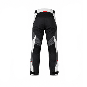 Pantalon de moto isolé pour usage extérieur avec tissu résistant, finition imperméable, coutures renforcées, protections de genoux amovibles - Product Image 3