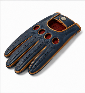 Guantes de Conducción de Cuero Personalizados Unisex con Pantalla Táctil, Largos hasta la Muñeca, Transpirables, Antideslizantes, de Cuero Genuino, para Ciclismo y Conducción al Aire Libre - Product Image 3