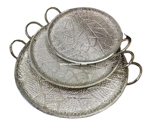 Bandeja decorativa para servir/bandeja decorativa para mesa de café/bandeja decorativa para tocador bandeja de joyería bandeja decorativa para velas bandeja de hotel - Product Image 3