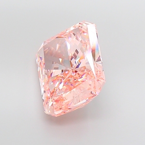 เพชรทรงสี่เหลี่ยมผืนผ้า เจียระไนแบบเรเดียนท์คัท คุณภาพพรีเมียม สีแฟนซีสดใส ความสะอาดระดับ VS1 ผลิตด้วยเทคนิค CVD ของ Jk Creation รับรองโดย IGI ผลงานชิ้นเอกแห่งความหรูหราอย่างมีคุณค่า - Product Image 2