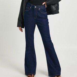 Jeans de mezclilla de moda para mujer, estilo urbano, informales, de diseñador, venta al por mayor, suministro de fábrica, exportación, personalizables, con bordados y abalorios, ecológicos - Product Image 6