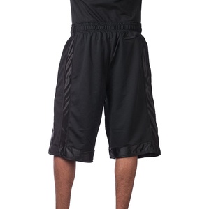 Shorts de basket-ball pour hommes, en mesh respirant, pour l'entraînement, avec taille élastique, pour la salle de sport - Product Image 2