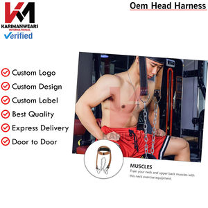 Arnés de entrenamiento de cuello OEM personalizado con embalaje de marca privada para el mercado internacional del fitness - Product Image 6