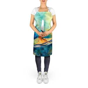 Sting Ray Unisex Large Multicolor <b>Kitchen</b> Server <b>Apron</b> for Cooking Baking Crafts Gardening-Adult <b>Women</b> and Men - Product Image 5