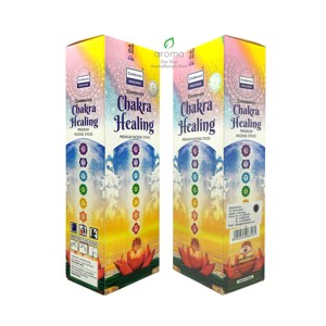 Incienso Darshan Chakra Healing Hexa, Incienso Terapéutico Aromático Indio de Bambú Hecho a Mano, Ecológico y de Primera Calidad - Product Image 2