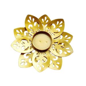 Handcrafted Metal Peacock Diya Oil Burner Floating Flower Bowl Festive Rangoli <b>Decoration</b> Indian Wedding Housewarming Gift - Product Image 6
