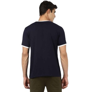 Meilleure vente de t-shirts de qualité supérieure Impression personnalisée T-shirt pour hommes en vrac T-shirt vierge uni Logo imprimé T-shirts fabriqués au Pakistan - Product Image 4