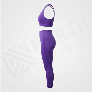 Latest Style <b>Low</b> MOQ Factory Direct Premium High Demanded Womens Yoga Set Gym Fitness Activewear Sports Apparel Gear - Product Image 3