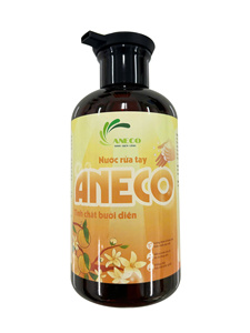 สบู่เหลวล้างมือ ANECO ผสมสารสกัดจากส้มโอ 500 มล. แอนตี้แบคทีเรีย ทำความสะอาดอย่างอ่อนโยนสำหรับผู้ใหญ่ - Product Image 1