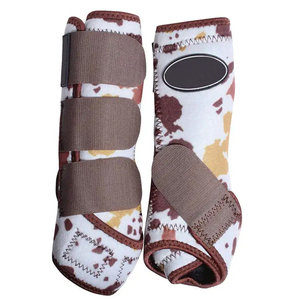 OEM Customized Design Horse Riding <b>Equestrian</b> Boots Denim Splint Tendon Boots Colorful Options Low Price Horse Protection Custom - Product Image 5