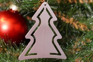Rustic Metal Christmas Hanging Decor Vintage Holiday Ornament For Christmas Tree Farmhouse Home Door Wall <b>Window</b> - Product Image 6