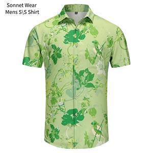 Chemise à manches courtes AOP pour homme - Product Image 6