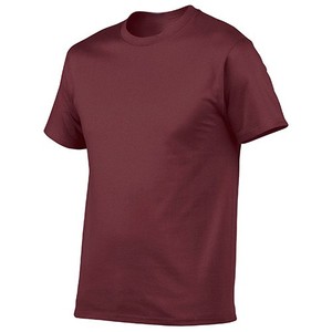 เสื้อยืดคอกลมแบบพิเศษ 150 กรัม ปักโลโก้ตามแบบ OEM สีพื้น แขนสั้น ผ้าฝ้าย 100% ระบายอากาศได้ดี - Product Image 5
