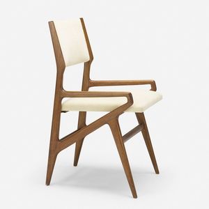 Artisanal Hand-Crafted Sculptural Wooden <b>Dining</b> <b>Armchair</b> - Product Image 1