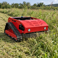 Tondeuse à gazon tout-terrain haute puissance homologuée CE EPA, moteur à essence 16HP 452cc, télécommande, pour l'agriculture