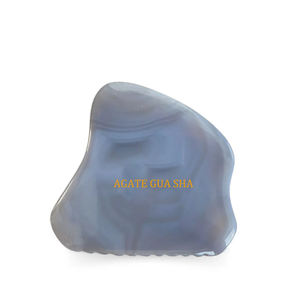 Outils de massage facial en agate grise naturelle GuaSha Jade pour le soin <span class=keywords><strong>du</strong></span> <span class=keywords><strong>visage</strong></span>, lifting et anti-<span class=keywords><strong>rides</strong></span> - Product Image 1