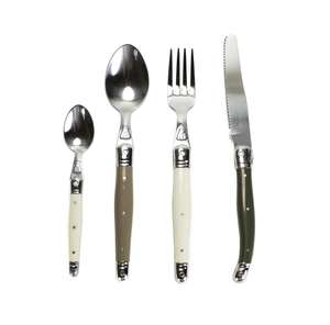 Ensemble de couverts en métal classique avec finition élégante, parfait pour les dîners formels et les repas en famille - Product Image 6