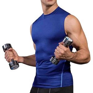 Camiseta sin mangas de secado rápido para hombre, para correr, entrenar, culturismo, gimnasio, baloncesto, camisetas sin mangas transpirables para hombre - Product Image 2