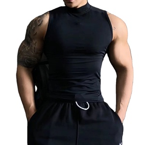 Nueva tendencia Casual Fitness hombres camiseta sin mangas al por mayor logotipo personalizado hombres camiseta sin mangas mejor calidad camiseta sin mangas - Product Image 1