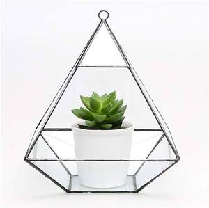 Terrarium suspendu de luxe pour la décoration intérieure, terrarium en verre multifonctionnel, support de pilier, décoration pour la maison, le jardin, les mariages et Noël - Product Image 2