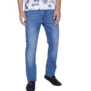 กางเกงยีนส์ขายาวของผู้ชายกางเกงยีนส์ซักแบบลำลองสินค้าออกใหม่ - Product Image 5