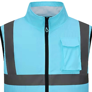 Chaleco de Seguridad Reflectante de Alta Resistencia Clase 2 para Trabajadores de Carreteras, Almacenes y Fábricas, Chaqueta de Protección - Product Image 2